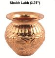 3.75 Inch Copper Engraved Lota