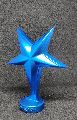ZINC ALLOY BLUE MATTE SMALL STAR