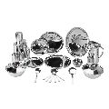 Stainless Steel 37 Pieces China Dinner Set