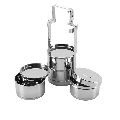 Stainless Steel Bombay Tiffin with Plate