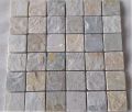 Himachal White Quartzite Mosaic Tiles