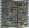 Decor Stones Quartzite Slate Natural / Tumbled / Polished Square Cut-To-Size zeera green quartzite mosaic tiles