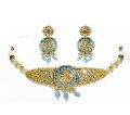 NS-832 Kundan Bridal Necklace Set