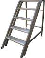 Aluminum Grey Powder Coated Aluminium Baby Ladder