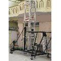 Aluminum 400 Kg Black Grey Galvanized aluminium non tiltable tower ladder
