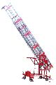 Aluminum 300 Kg Grey Red Polished aluminium tiltable tower ladder