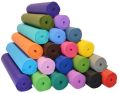 Solid Yoga Exercise Mats With Carrying Bag and Belt (198cm X 60cm X 1)