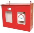 Mild Steel Red Easy To Fit Perfect Finish Double ms fire hose box