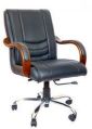 S.Comfort leather medium back chair