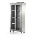 Silver Polished Swing stainless steel instrument cupboard