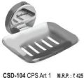 Stainless Steel Chrome Soap Dishes