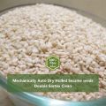 Mechanically Auto Dry Hulled Sesame seeds Double Sortex Clean
