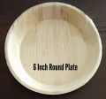 Areca/Palm Leaf 6 Inch Round Plain Plate
