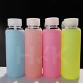 Mini Silicone Glass Water Bottle