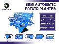 Semi Automatic Disc Type Potato Planter