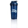 Fitkit Classic 700 ml Shaker (Pack of 1, Navy)