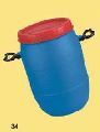 25 Ltrs Round Full Open Mouth Barrel with Threaded Plastic Cap