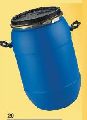 50 Ltrs Round Full Open Mouth Barrel with V Shape Metal Ring