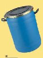 60 Ltrs Round Full Open Mouth Barrel with C Shape Metal Ring