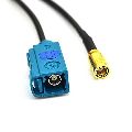 New Male DC gps antenna extension cable smb rf coaxial connector