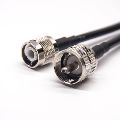 TNC Male Cable Connector Straight To UHF Male Straight With RG58 RG223