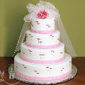 4-Tier Vanilla Wedding Cake
