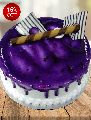 Blueberry Flavour Cake