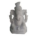White Marble Ganesh Statue