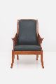 Wooden Wing Chair