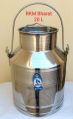 SBM Life time Polished Polished Round Silver New 20l stainless steel milk can