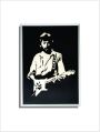 Wall Mural of Guitarist Eric Clapton
