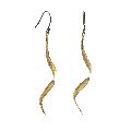 Metallic Brass Earrings (ABM-ET-14)