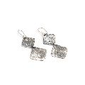 Metallic Silver Earrings (ASM-ET-4)