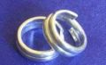 Round Polished Silver Toe Rings
