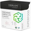 Merlion Naturals Organic Hibiscus Powder, Hibiscus rosa sinensis, 100gm
