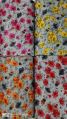 Multicolor Printed floral cotton fabric