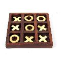 Wooden Tic Tac Toe Game