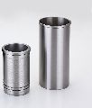 Metal Stainless Steel Alloy Steel Material Compositions As Per Customers Requirement Round Golden Metallic Cylinder Sleeves