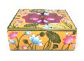 Handcrafted Decorative Fancy Painted Wooden Box