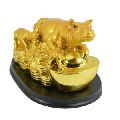 FENG SHUI COW ON BASE FOR GOOD LUCK