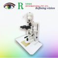 two step haag streit style slit lamp