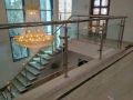 Silver Polished Stainless Steel Staircase