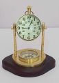 Nautical Vintage Brass Table Clock
