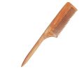 Neem Wood Handmade Eco-Friendly Thin Tooth Tail Comb