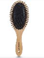 Wooden Perfect Styling With Nylon Bristles Oval Hair Brush