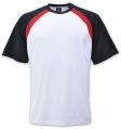 Polyester Plain round neck sports tshirt