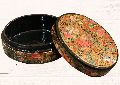 Multi Color Printed paper mache round box