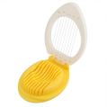 Plain Glossy plastic egg slicer