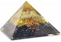 Black Tourmaline Citrine EMF Protection Orgone Pyramid