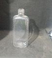 Rectangle Transprent 200 ml plastic oil bottles